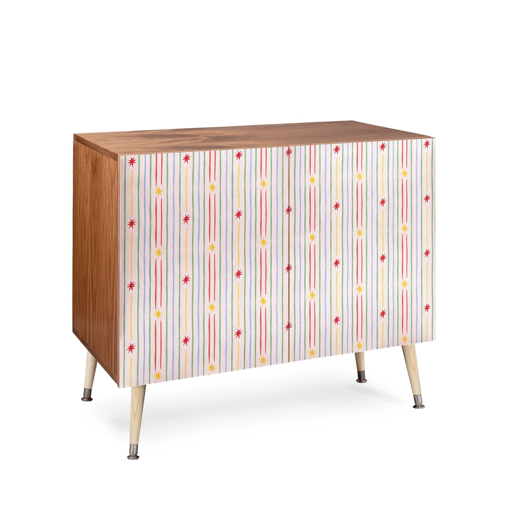 Love_Ryming Festive Starry Stripes Credenza
