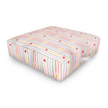 Love_Ryming Festive Starry Stripes Outdoor Floor Cushion