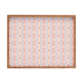 Love_Ryming Festive Starry Stripes Rectangular Tray