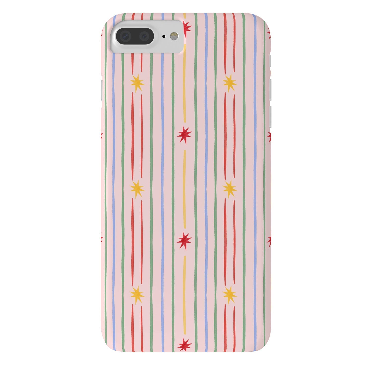 Love_Ryming Festive Starry Stripes Phone Case