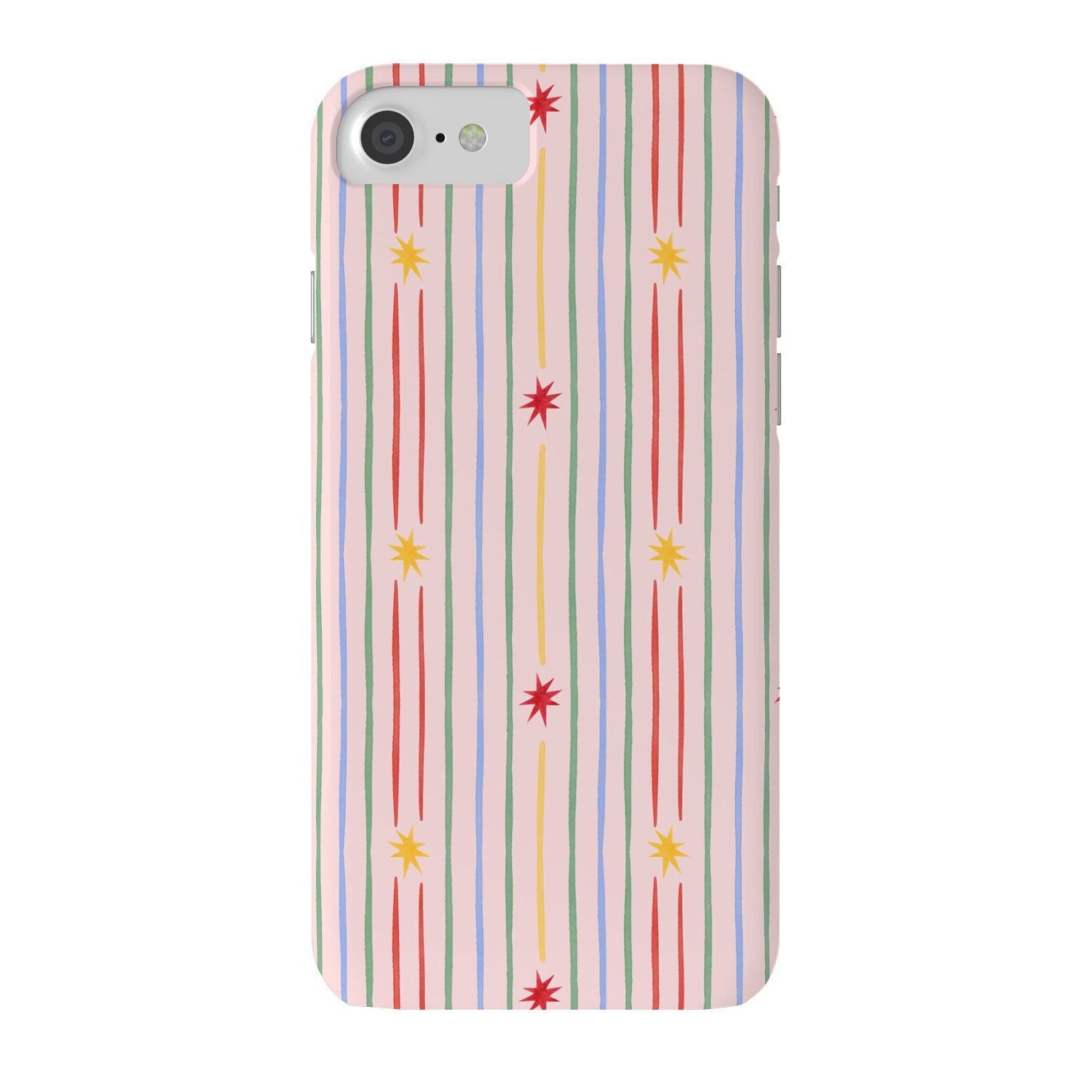 Love_Ryming Festive Starry Stripes Phone Case