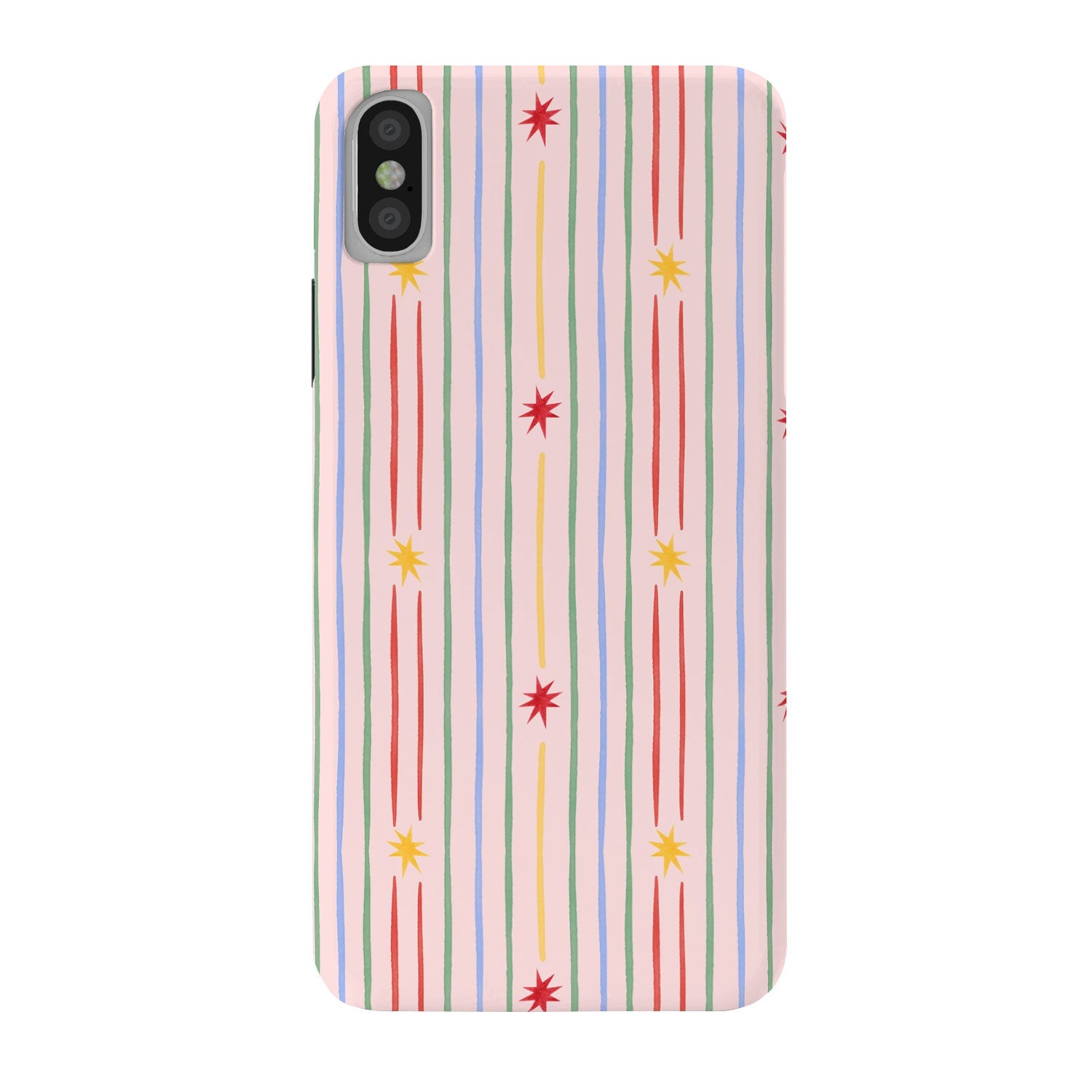 Love_Ryming Festive Starry Stripes Phone Case
