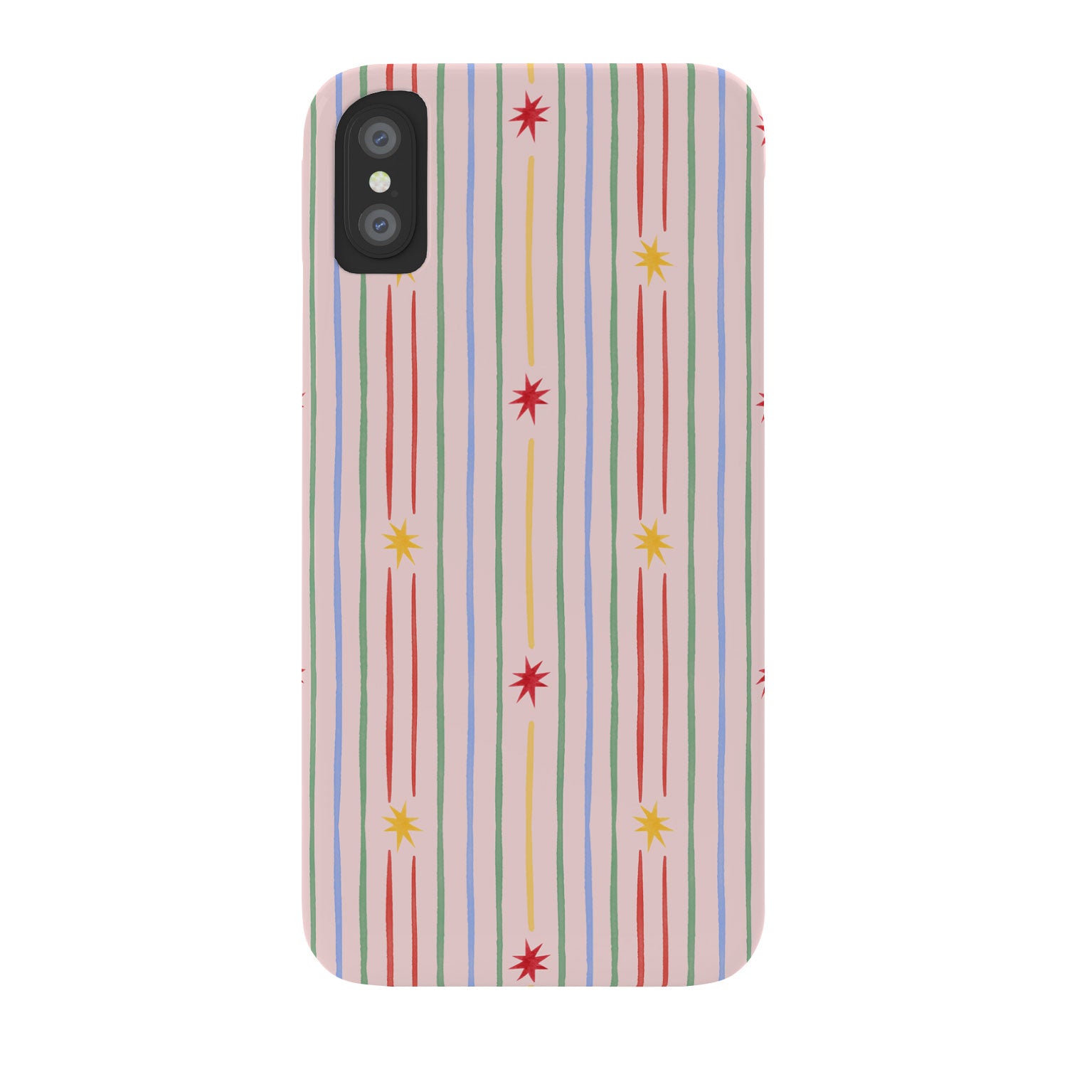 Love_Ryming Festive Starry Stripes Phone Case