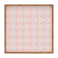 Love_Ryming Festive Starry Stripes Square Tray