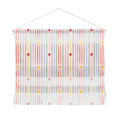 Love_Ryming Festive Starry Stripes Wall Hanging Landscape