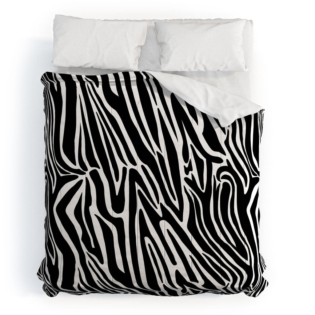 Jennifer Labre Wild Zebra Comforter