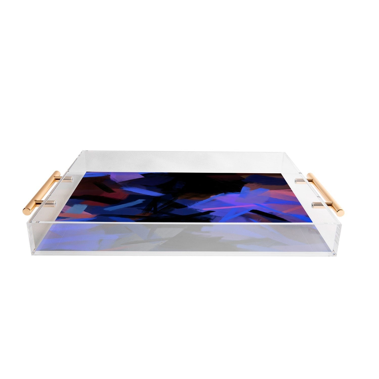 83 Oranges Midnight Sparks Acrylic Tray