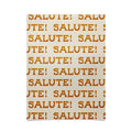 Jessica Molina Salute Gold Pattern on Cream Poster