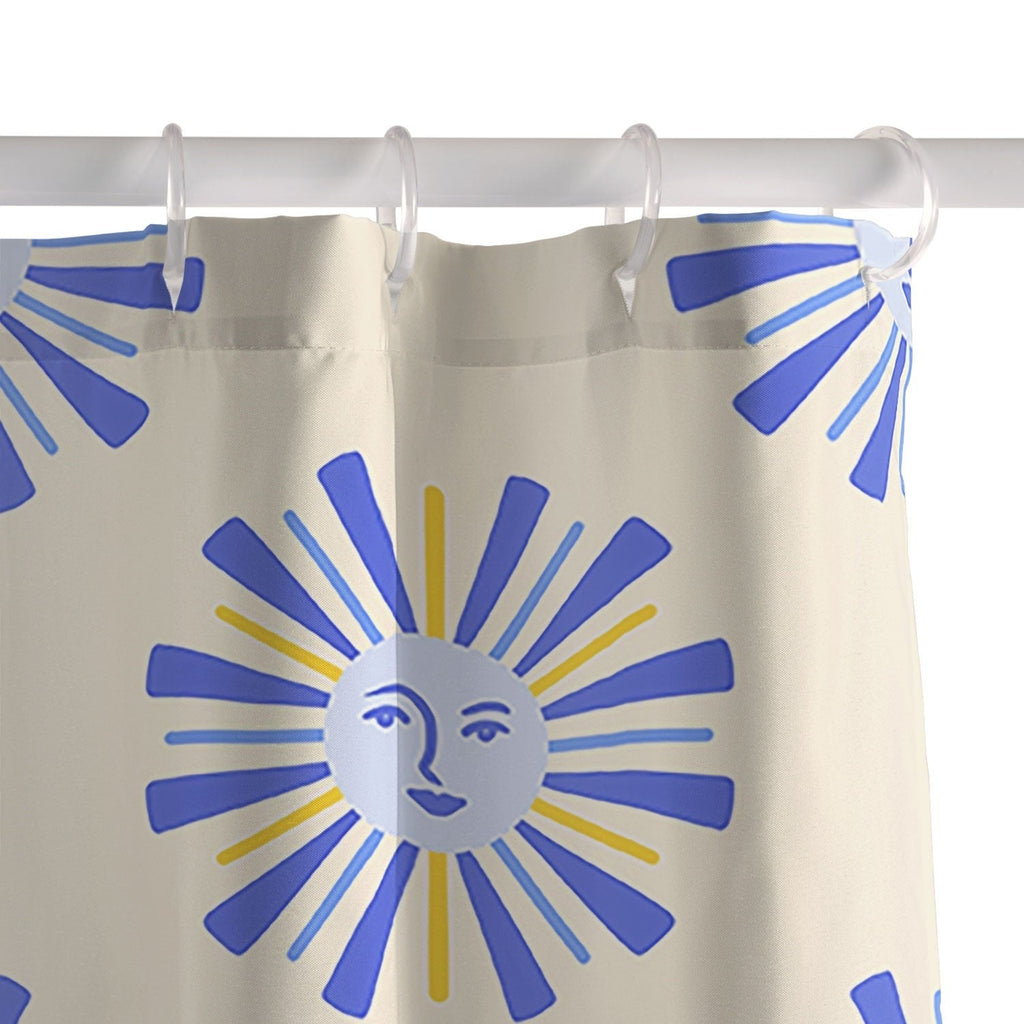 Design by Spark Dolce Vita Radial Sun Shower Curtain