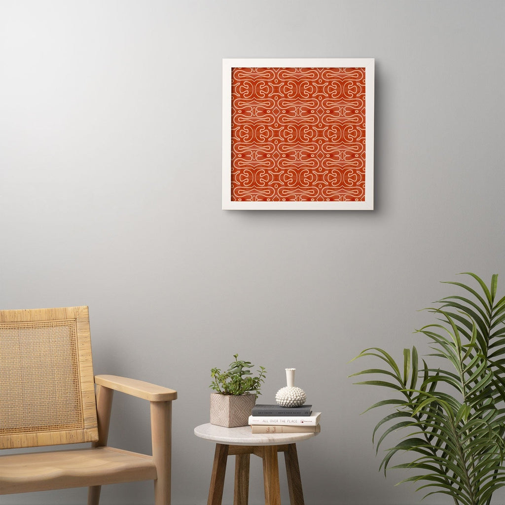 Mirimo Venexiana Burnt Orange Framed Wall Art