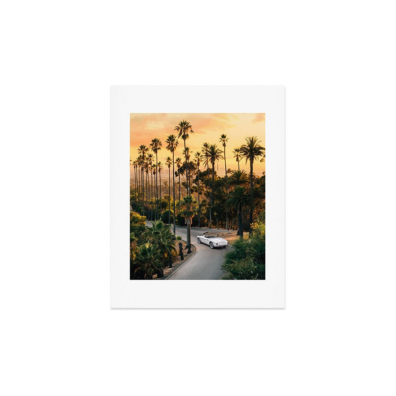 Gal Design Sunset Blvd Art Print