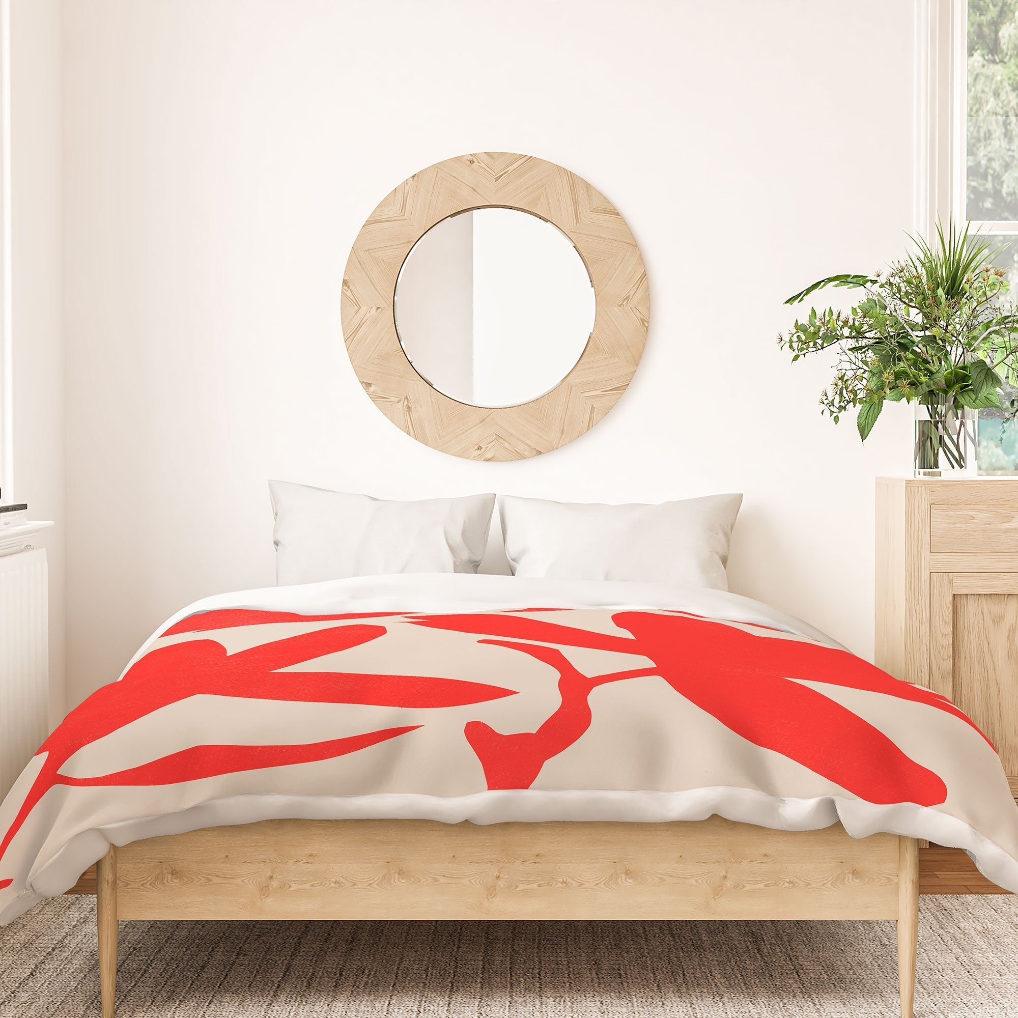 Garima Dhawan magnolia 12 Duvet Cover