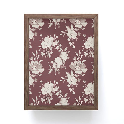Marta Barragan Camarasa Antique Petal Romance Framed Mini Art Print