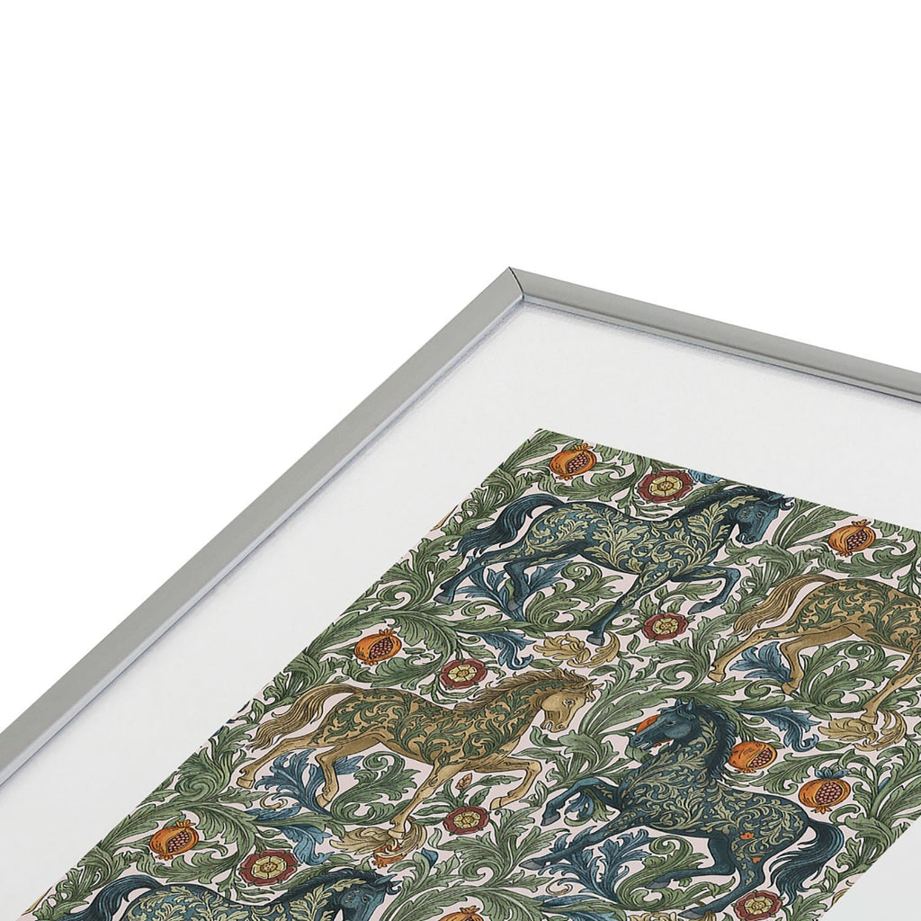 Marta Barragan Camarasa Renaissance Horse Garden Metal Framed Art Print