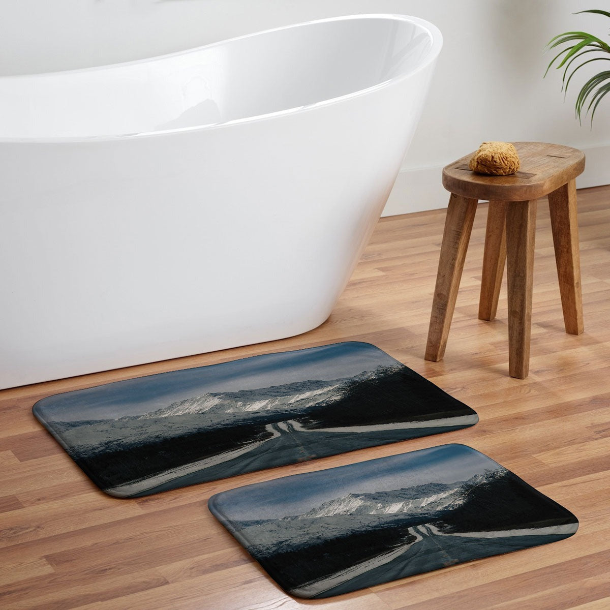 Hannah Kemp Alaska Drive Memory Foam Bath Mat