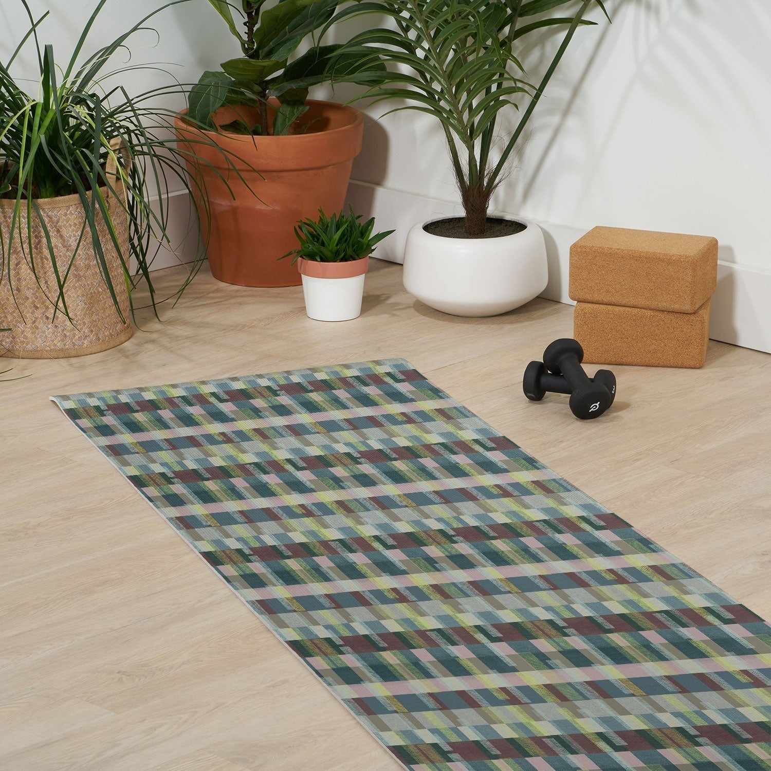 Marta Barragan Camarasa Dynamic Linear Blocks Yoga Mat