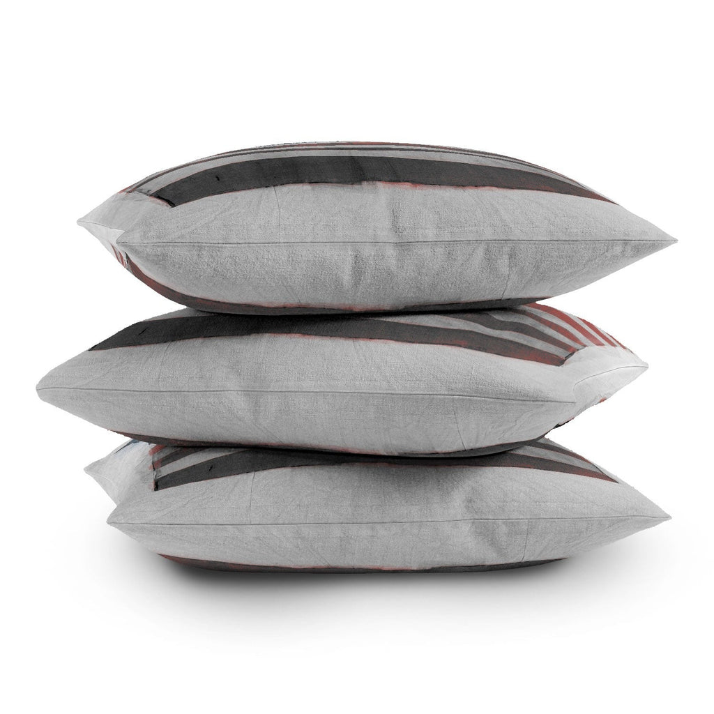DENY Designs Flag Attributed to Elizabeth Schuyler Hamilton Outdoor Throw Pillow