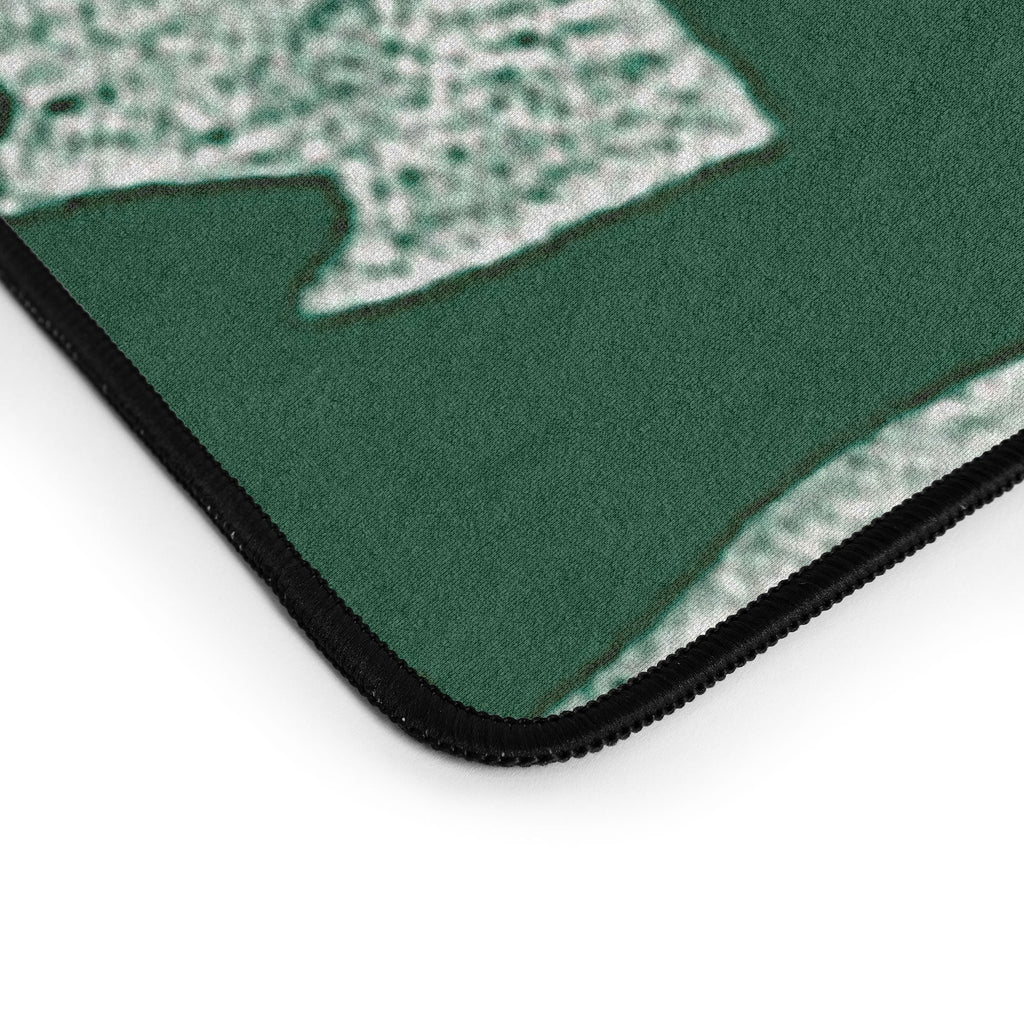 Pimlada Phuapradit Christmas Poinsettia Desk Mat