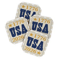 DENY Designs USA Stamp Coaster Set