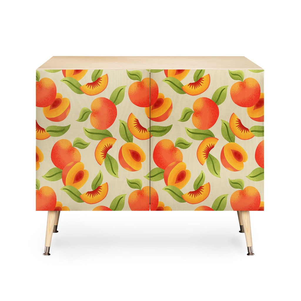 Jessica Molina Peach Pattern Credenza