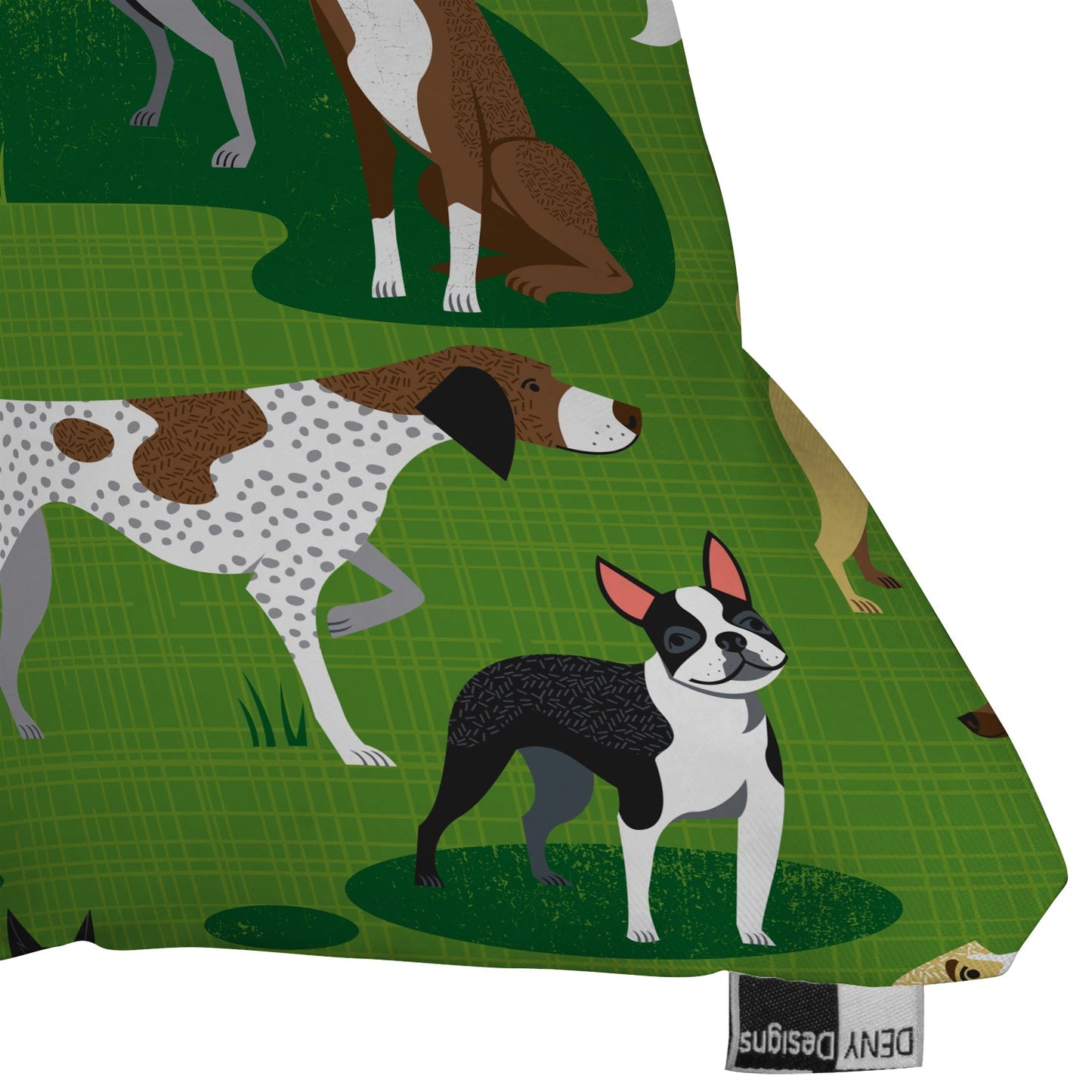 Lucie Rice Dog Day Afternoon Throw Pillow