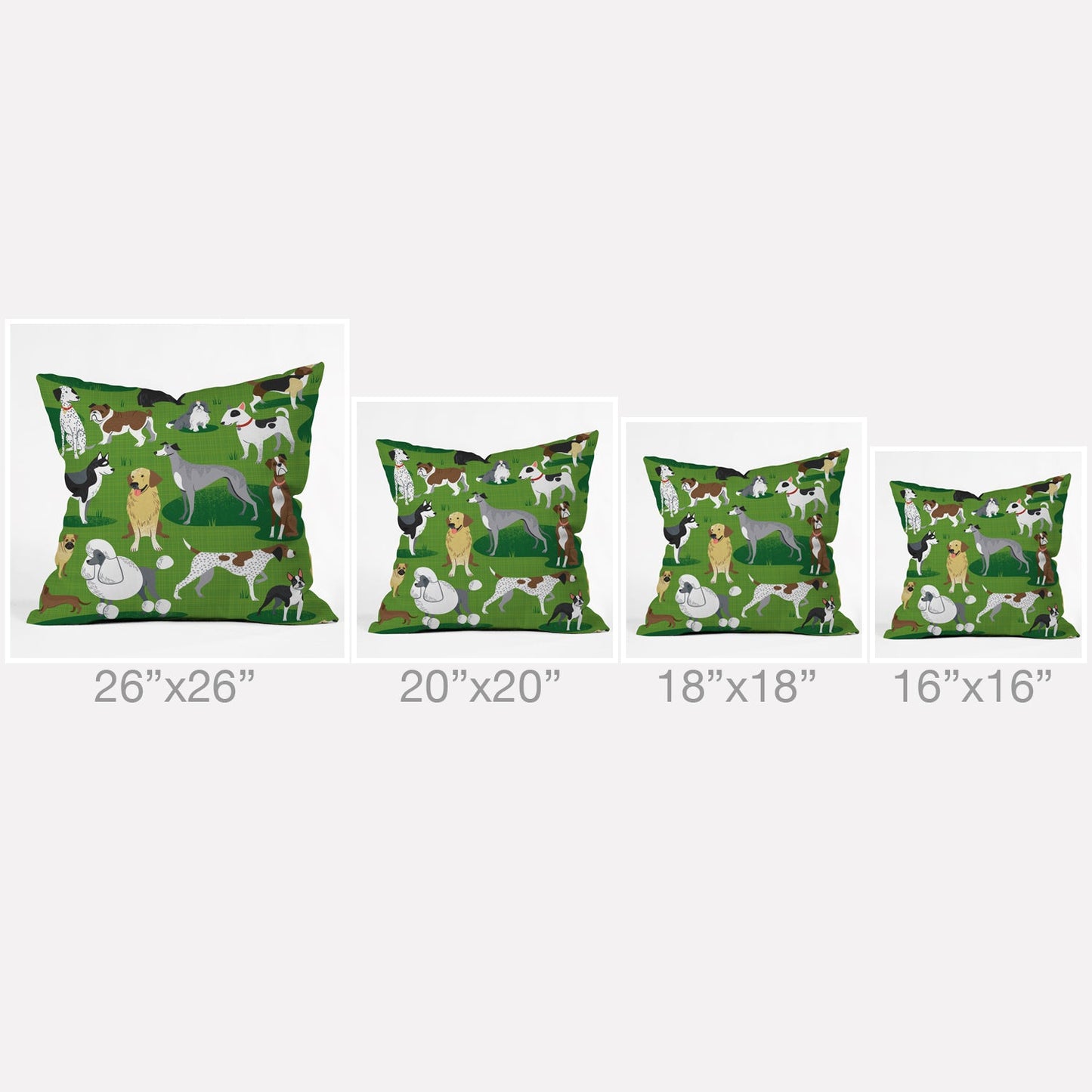 Lucie Rice Dog Day Afternoon Throw Pillow