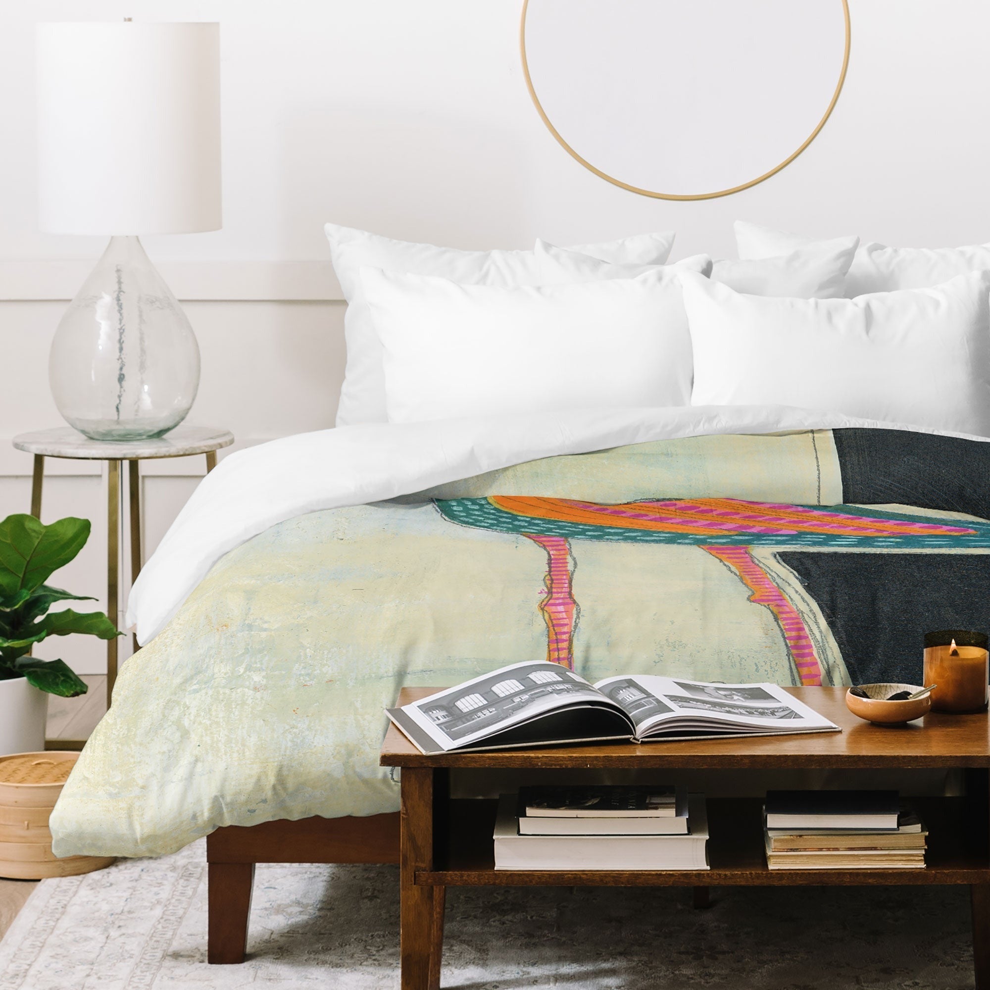 Sophia Buddenhagen On Patrol Duvet Cover