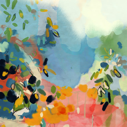 lunetricotee garden with sea view and olive tree Shower Curtain