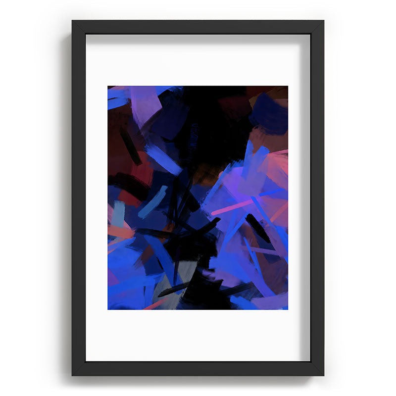 83 Oranges Midnight Sparks Recessed Framing Rectangle