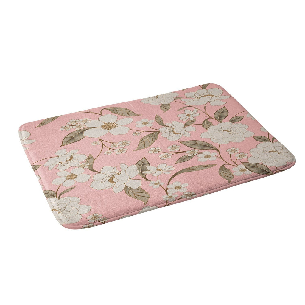 Gabriela Fuente Roberta in Pink Memory Foam Bath Mat