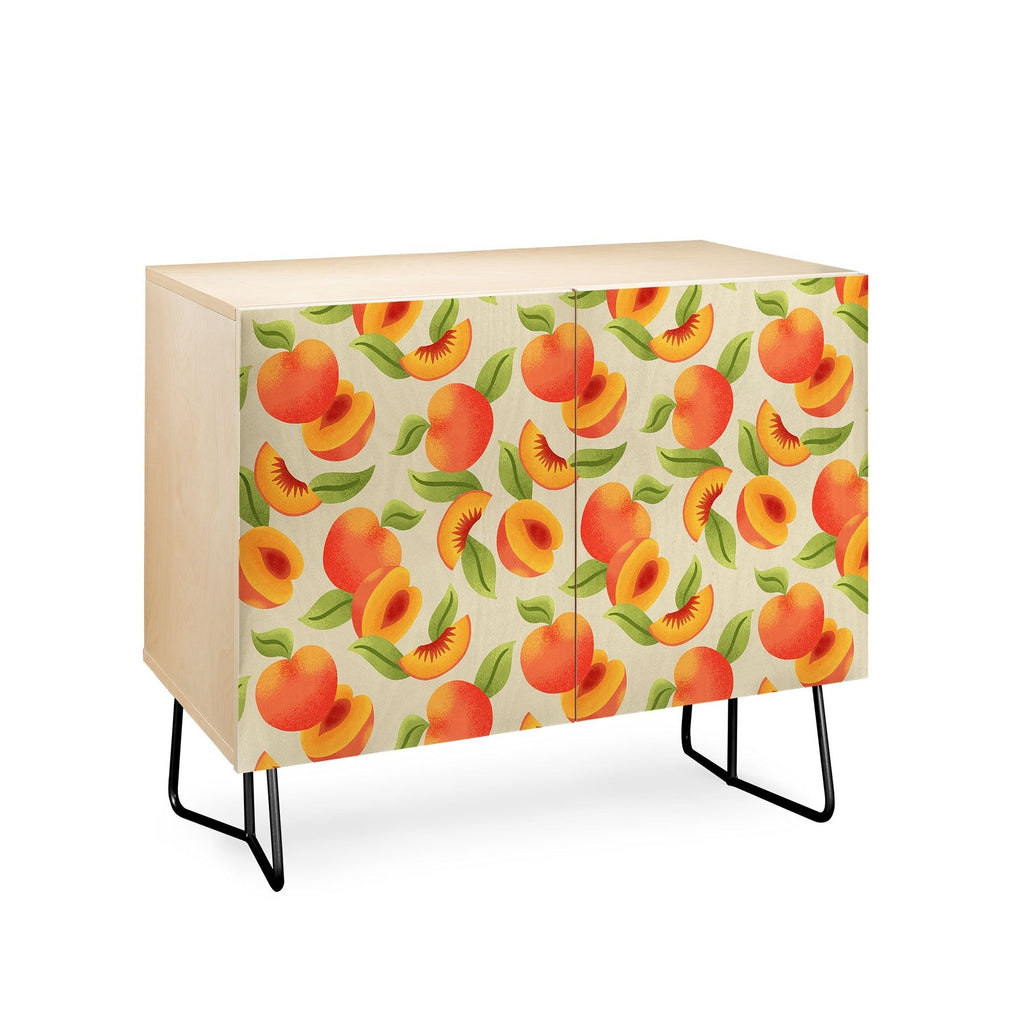 Jessica Molina Peach Pattern Credenza