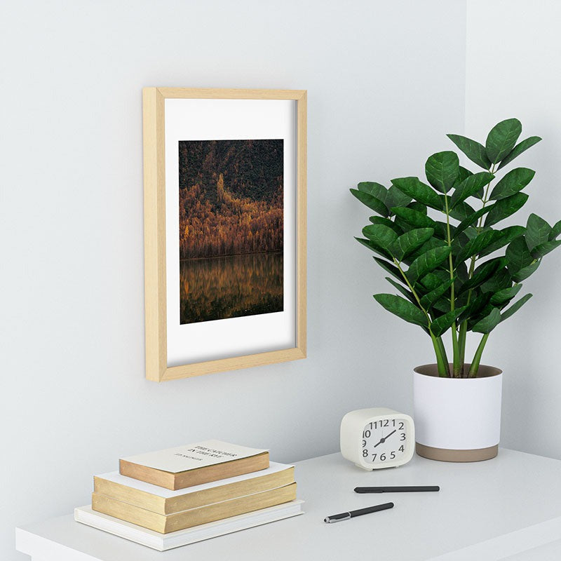 Hannah Kemp Fall Lake Recessed Framing Rectangle
