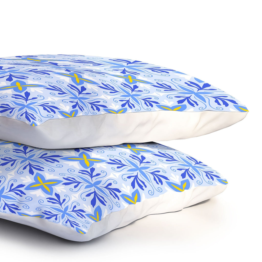 Design by Spark Dolce Vita Flourish Tile Pillow Shams