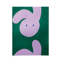 Camilla Foss Pebbles and Rabbit Poster