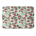 Design by Spark Strawberry Florals Fields Memory Foam Bath Mat
