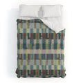 Marta Barragan Camarasa Dynamic Linear Blocks Duvet Cover