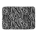 Jennifer Labre Wild Zebra Memory Foam Bath Mat