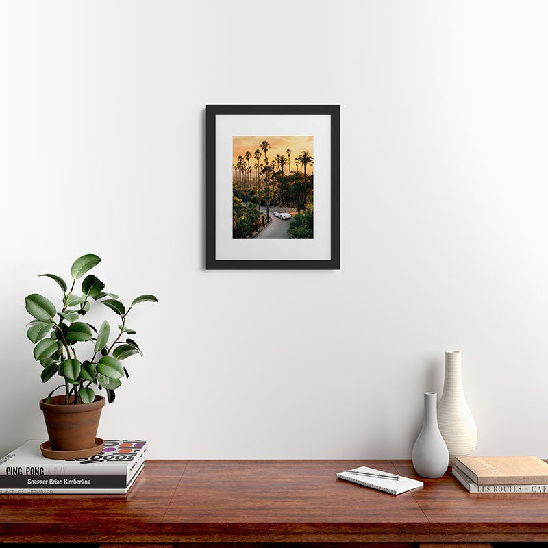 Gal Design Sunset Blvd Framed Art Print