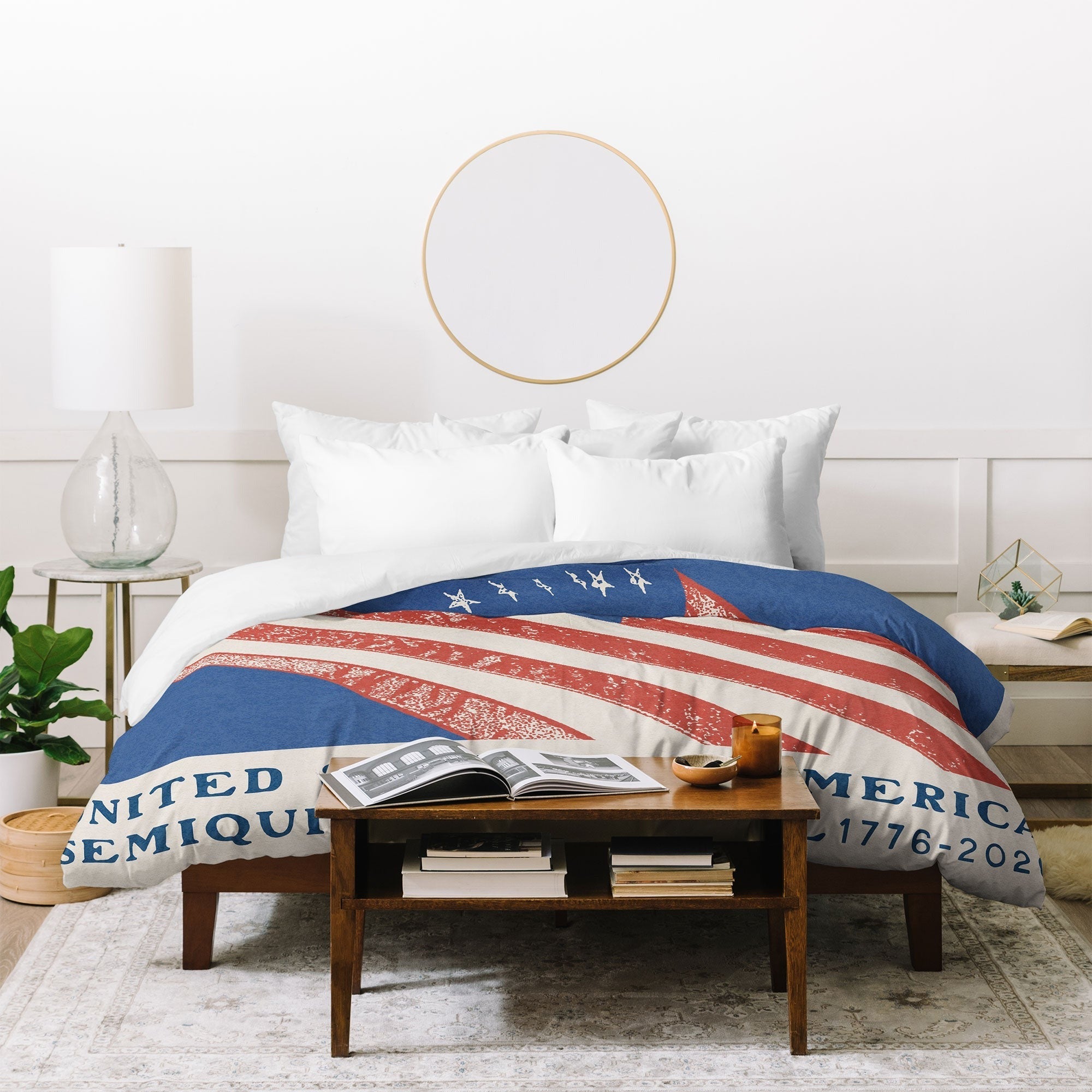 DENY Designs Stars n Stripes Semiquincentennial Duvet Cover