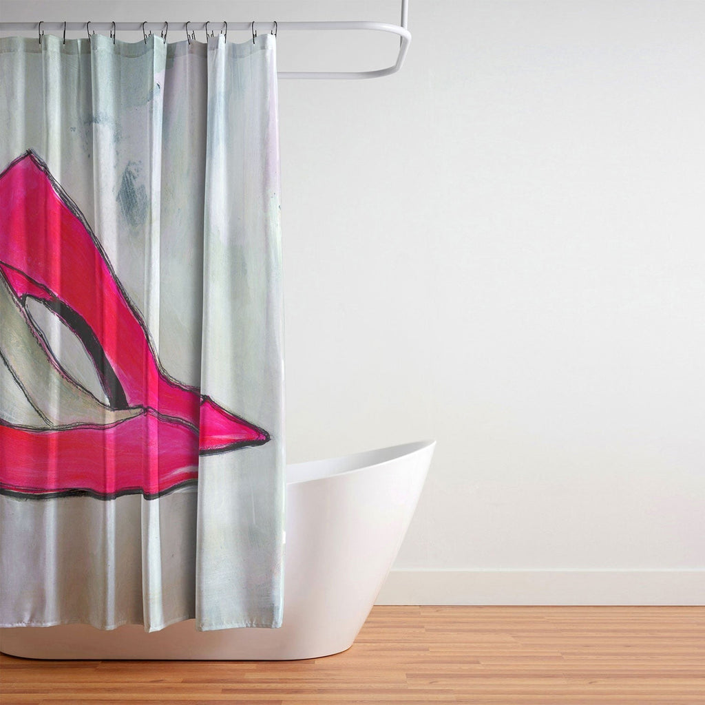 Sophia Buddenhagen Neon Walk Shower Curtain