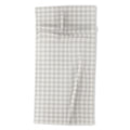Colour Poems Gingham Plaid Pattern Cloud White Beach Towel