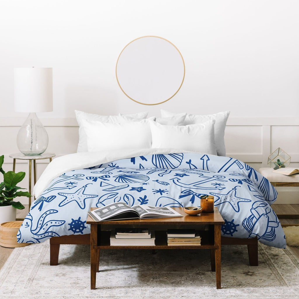 Design by Spark Marine Christmas Holiday Duvet Cover