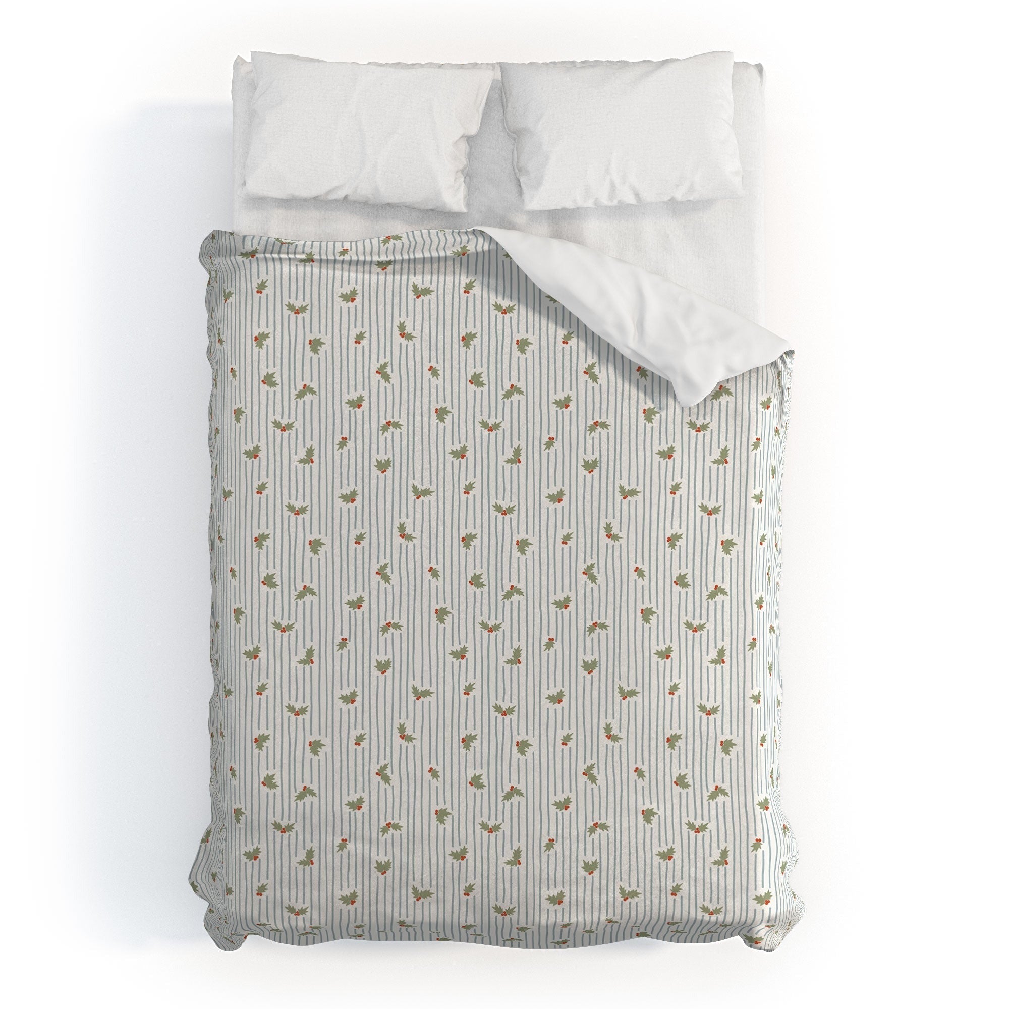 CoastL Studio Hand Drawn Holly Stripe Duvet Cover