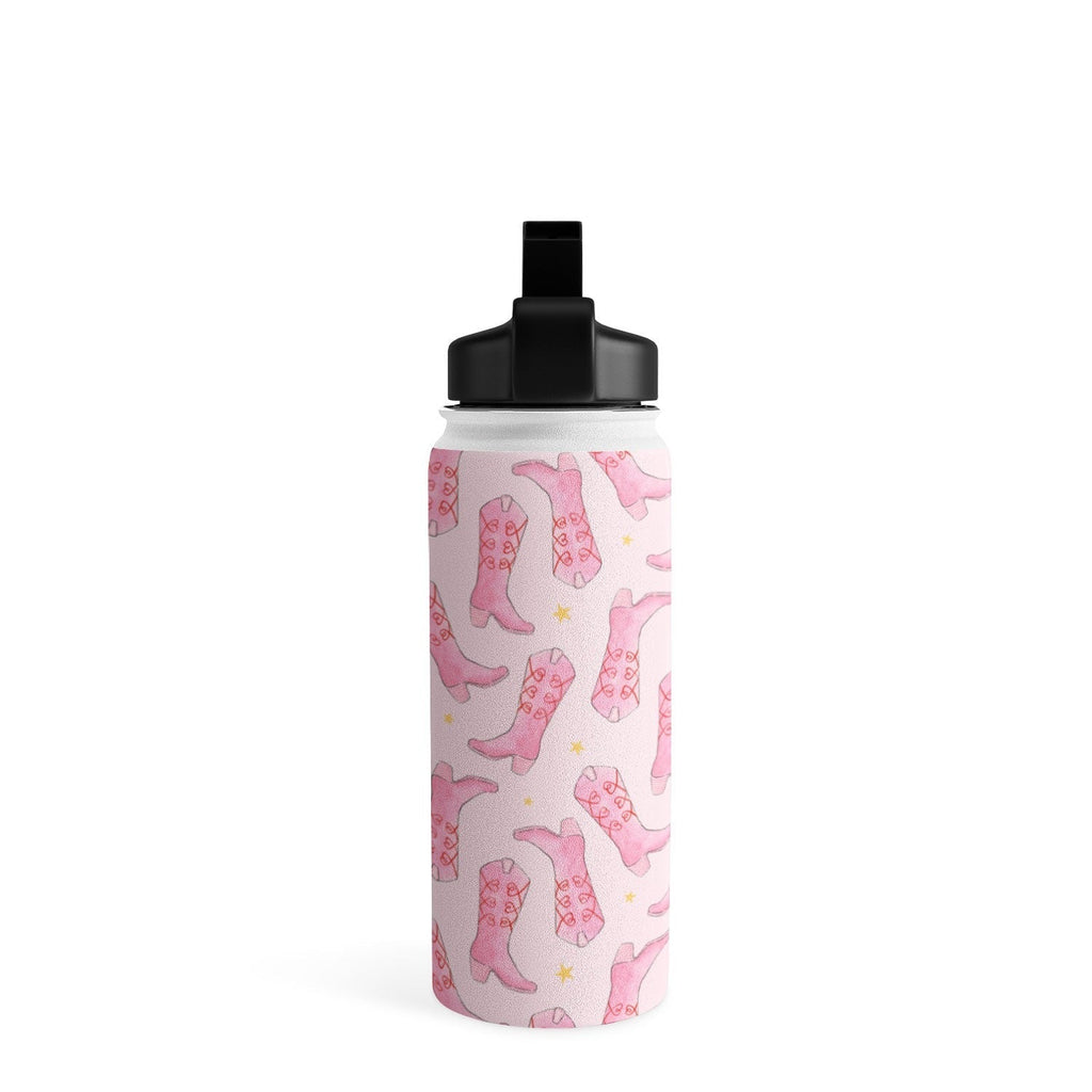 Love_Ryming Stars and Boots Water Bottle