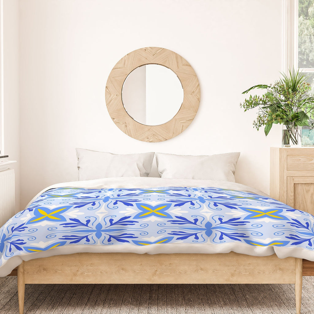 Design by Spark Dolce Vita Flourish Tile Duvet Cover