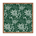 Pimlada Phuapradit Christmas Poinsettia Square Tray