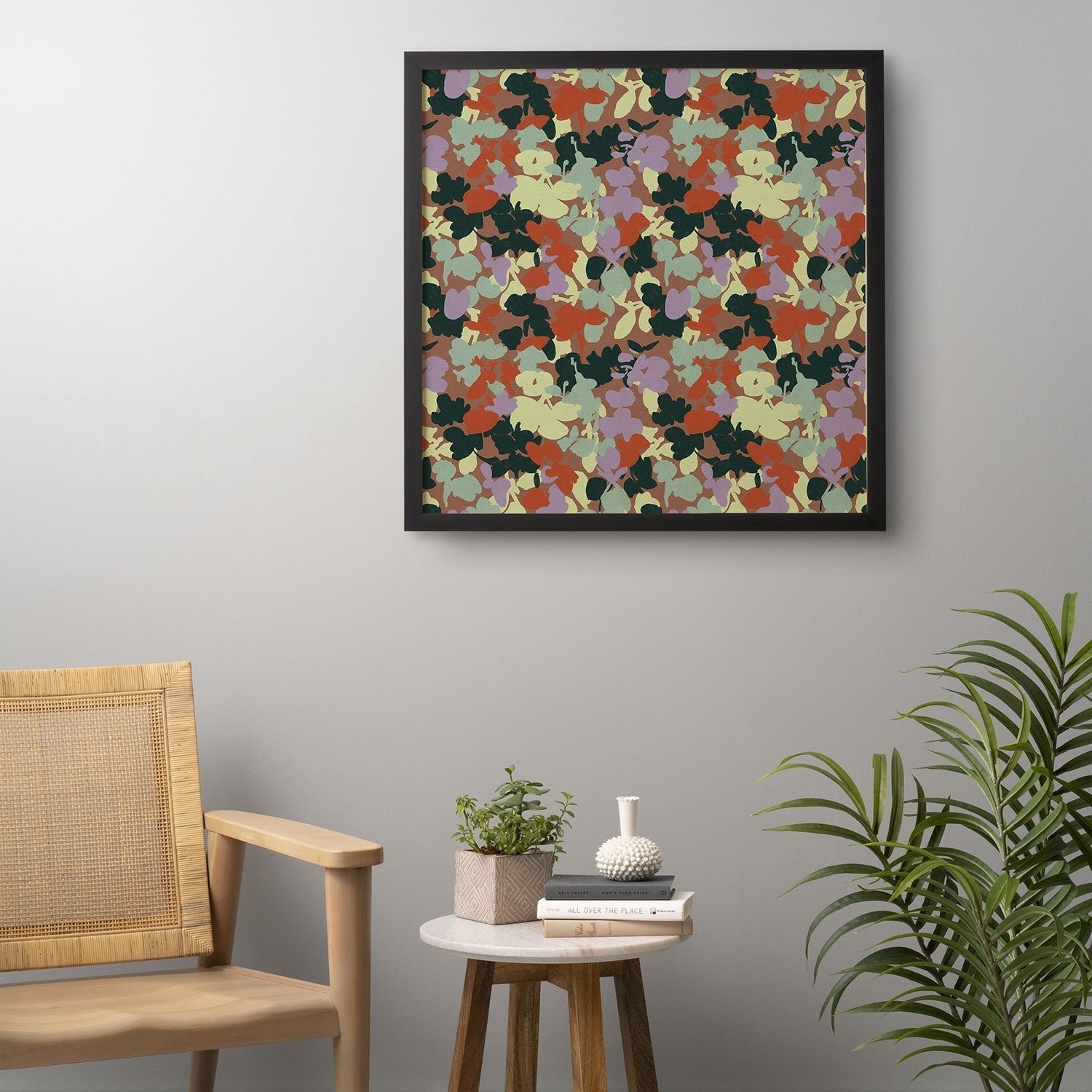 Marta Barragan Camarasa Retro Bloom Medley Framed Wall Art
