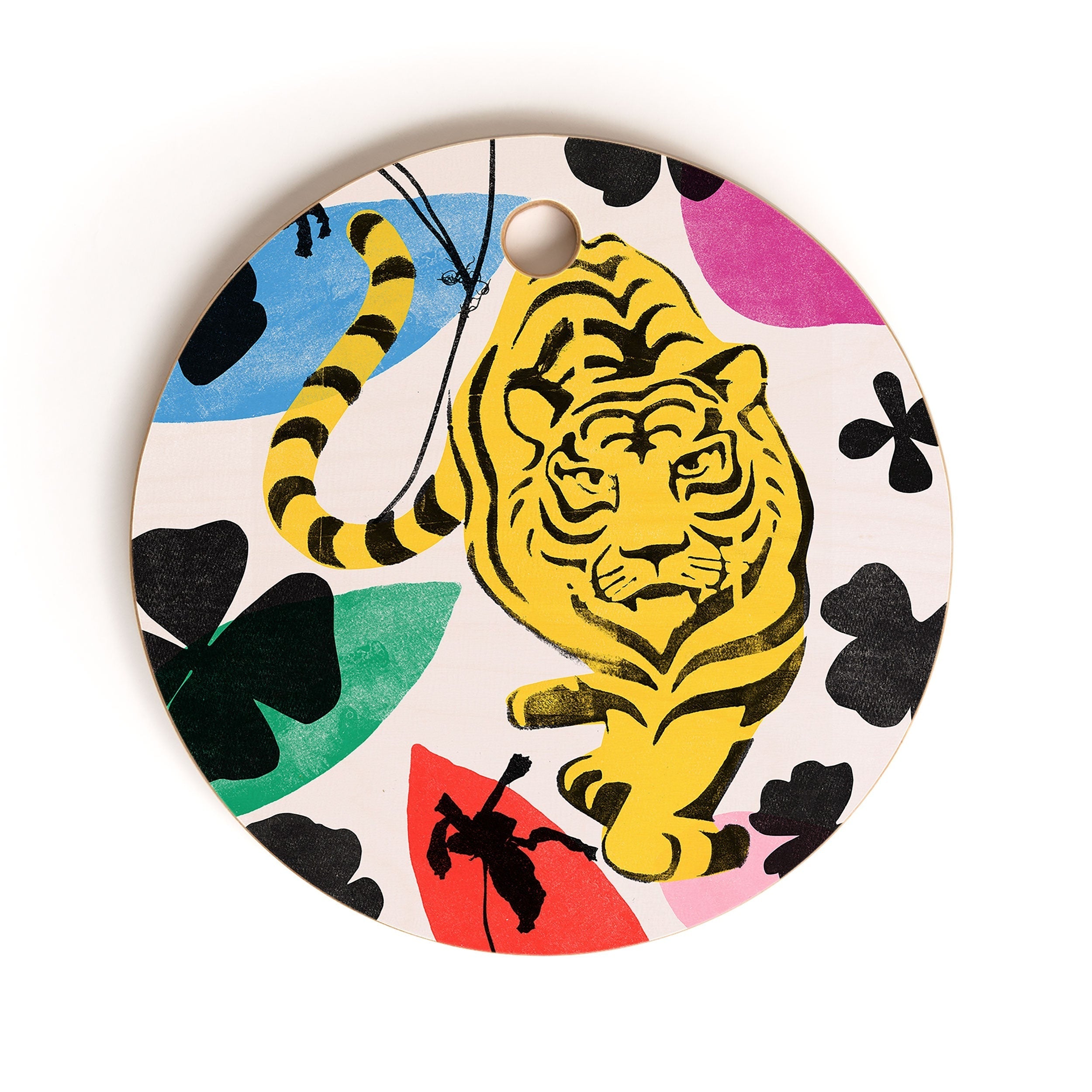 Garima Dhawan wild 3 Cutting Board Round