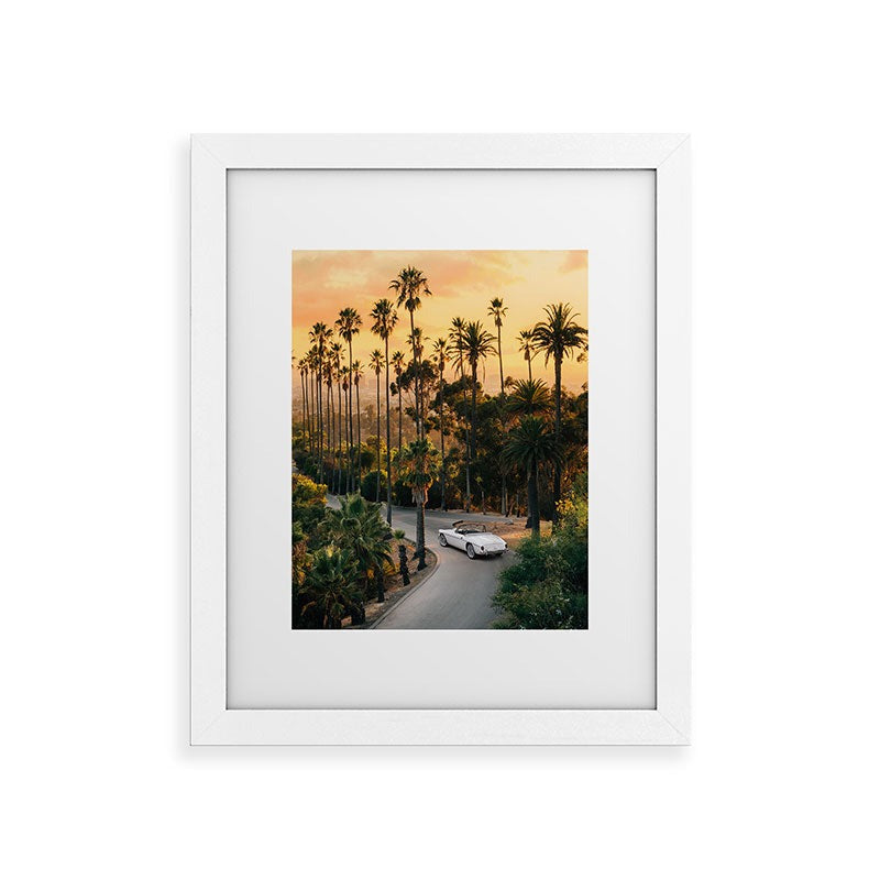Gal Design Sunset Blvd Framed Art Print