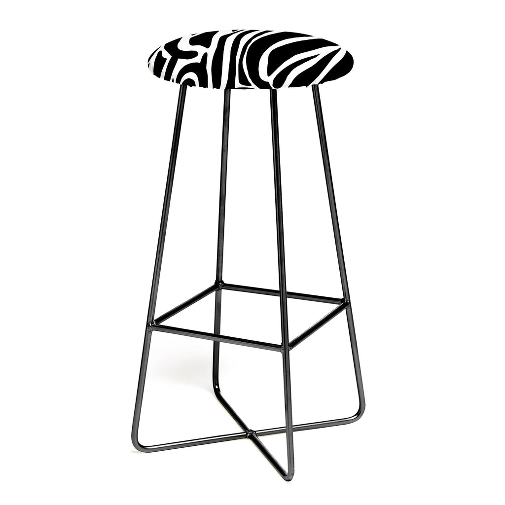 Jennifer Labre Wild Zebra Bar Stool